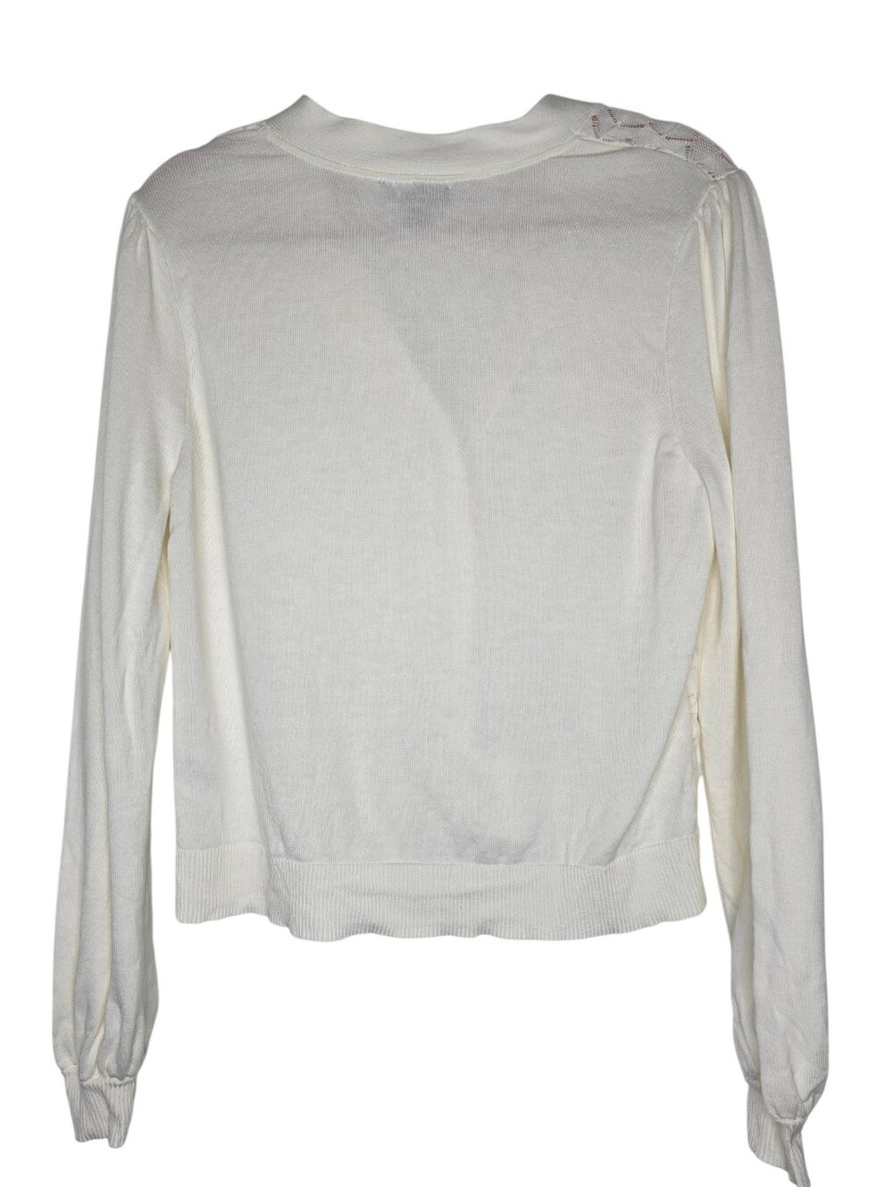 J Jason Wu Pointelle Sweater Cardigan - Picture 4 of 6